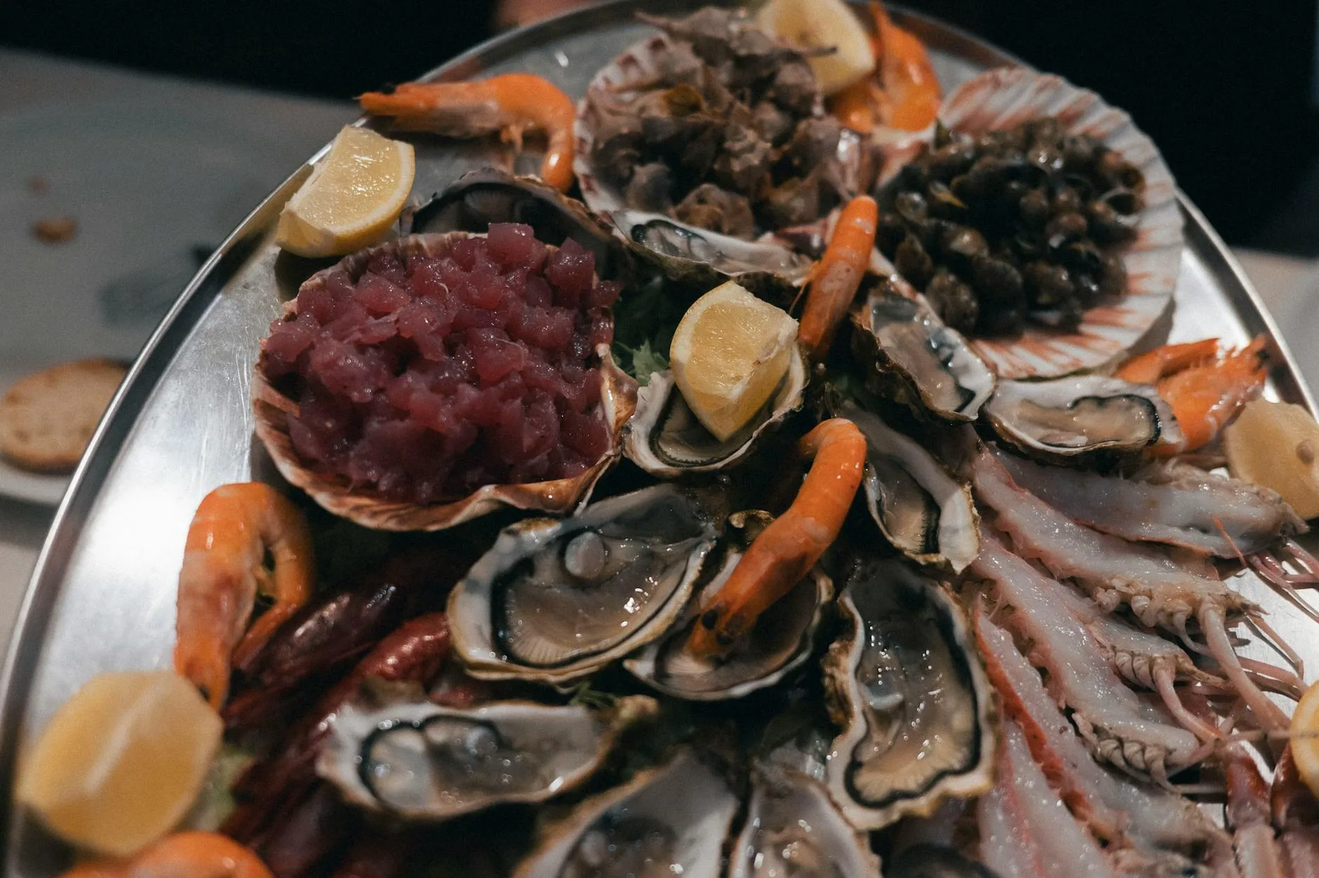 Les restaurants de fruits de mer