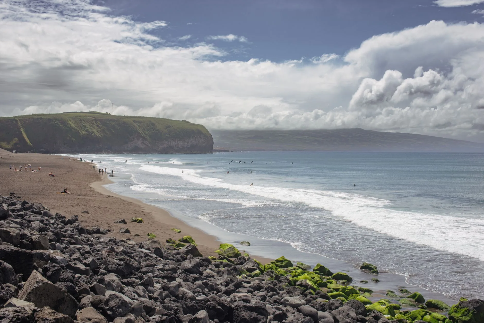 Praia Formosa : la seule grande plage de sable des Açores