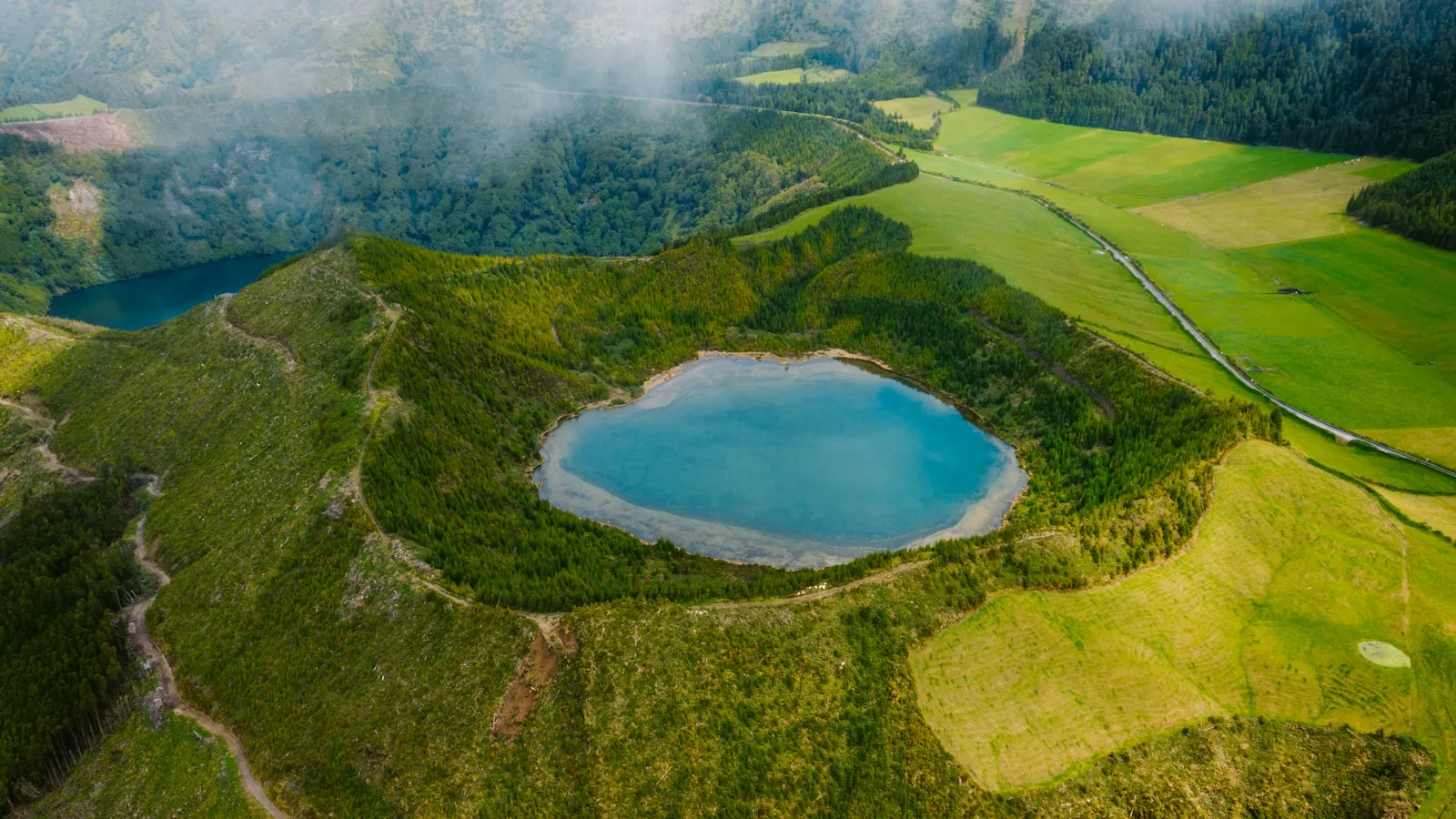 La Fajã dos Cubres et la Lagoa dos Cubres